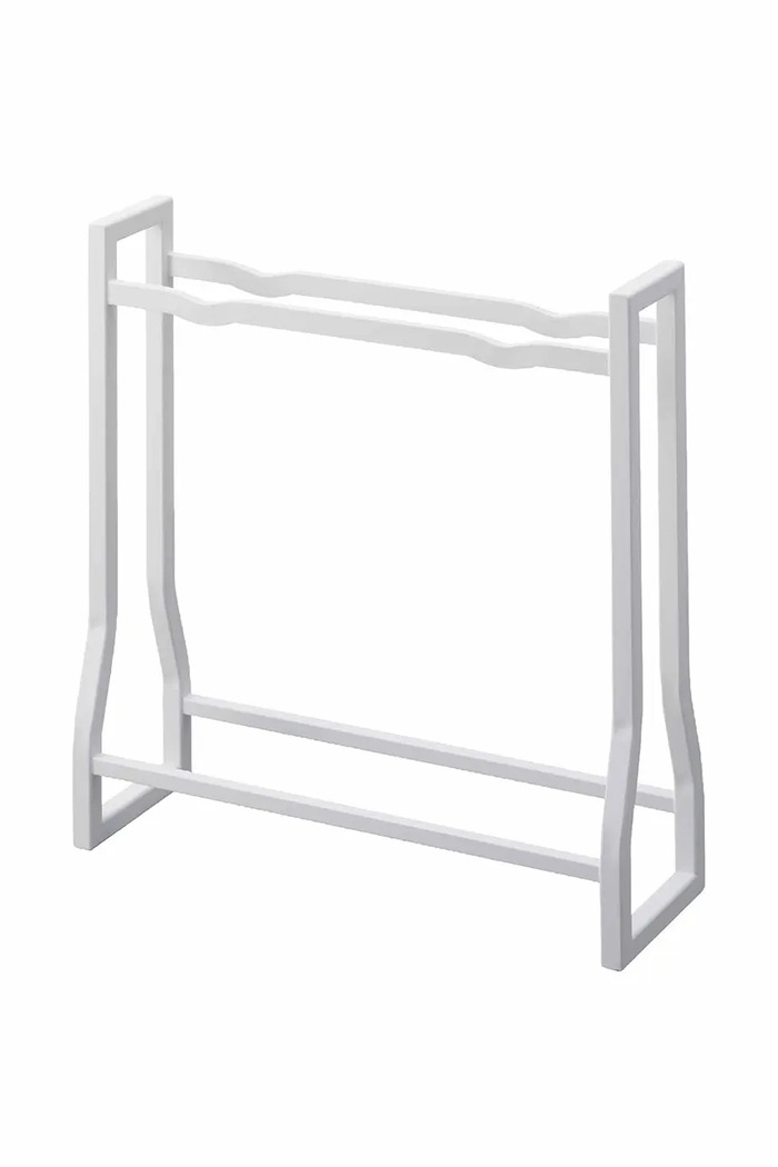 Yamazaki stojak na hantle ze stali 52 x 17 x 54,3 cm biały 1963