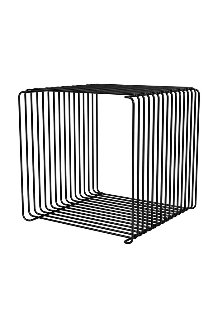 Montana raft din oţel inoxidabil 34,8 x 34,8 x 34,8 cm negru 6161T.35