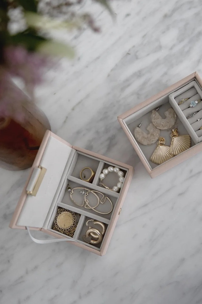 Cutie de bijuterii Stackers roz 76151