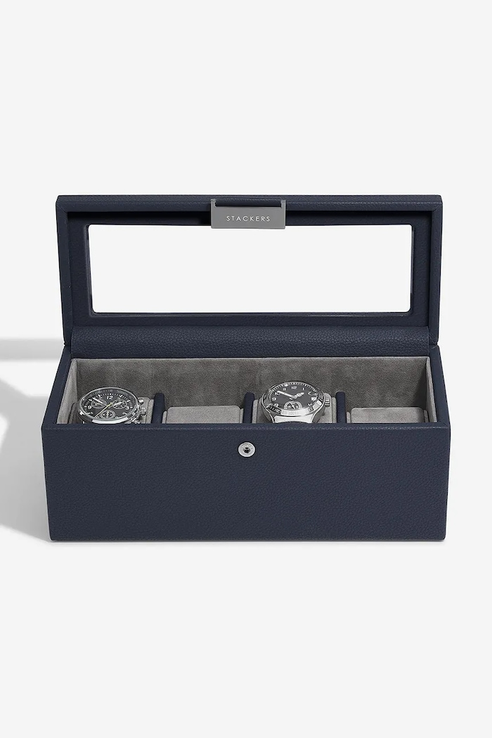 Stackers cutie de ceasuri bleumarin 76064