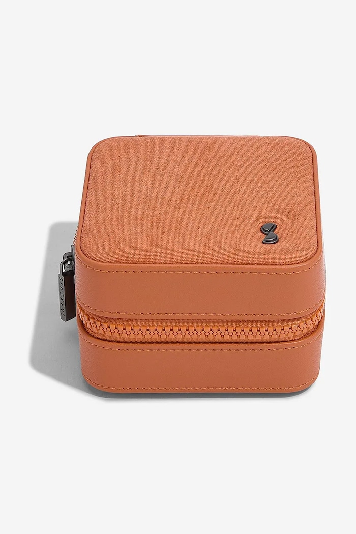 Potovalna škatla za nakit in ure Stackers 76402. oranžna AA00