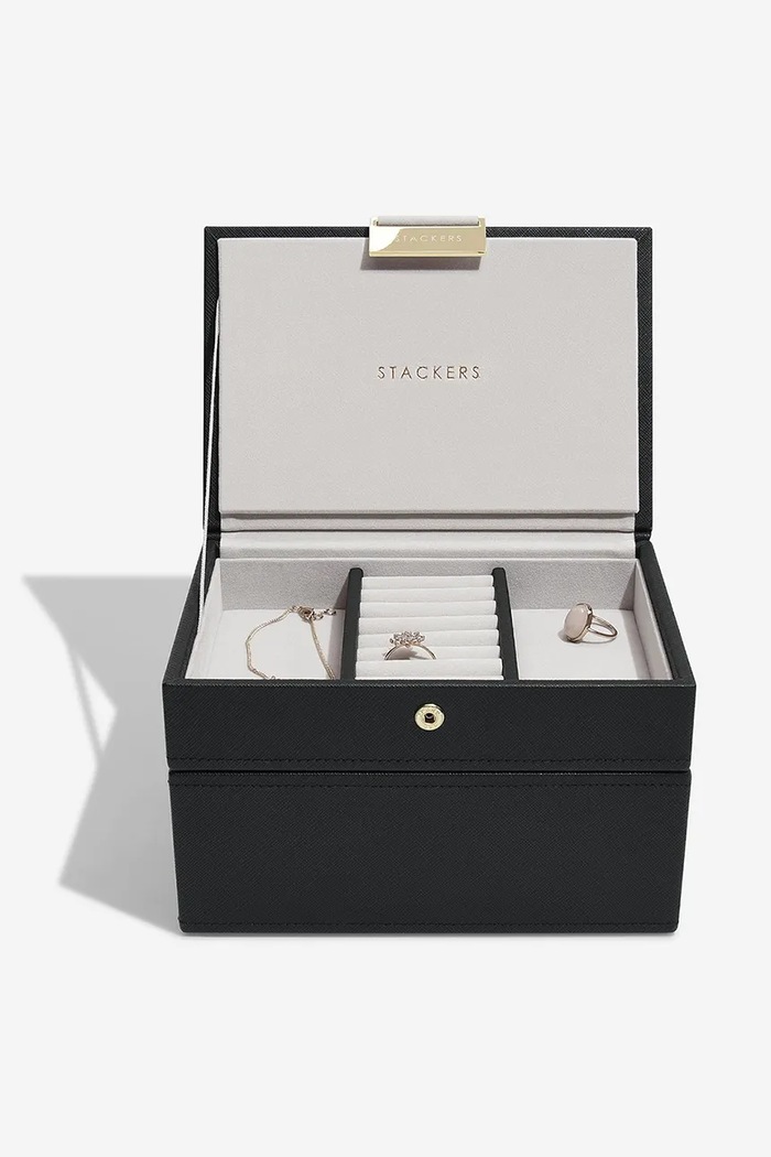 Stackers Μπιζουτιέρα Stackers μαύρο 75469