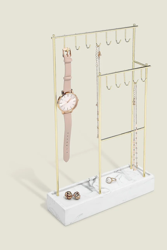 Living și dormitor Stackers Stand pentru bijuterii 76299 galben