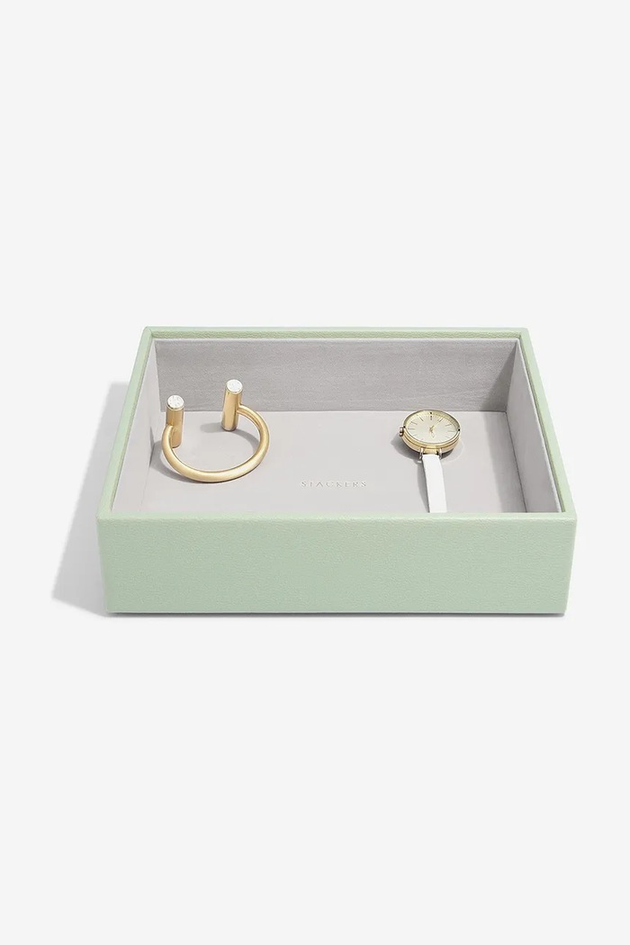 Stackers Organizator de bijuterii verde 74514