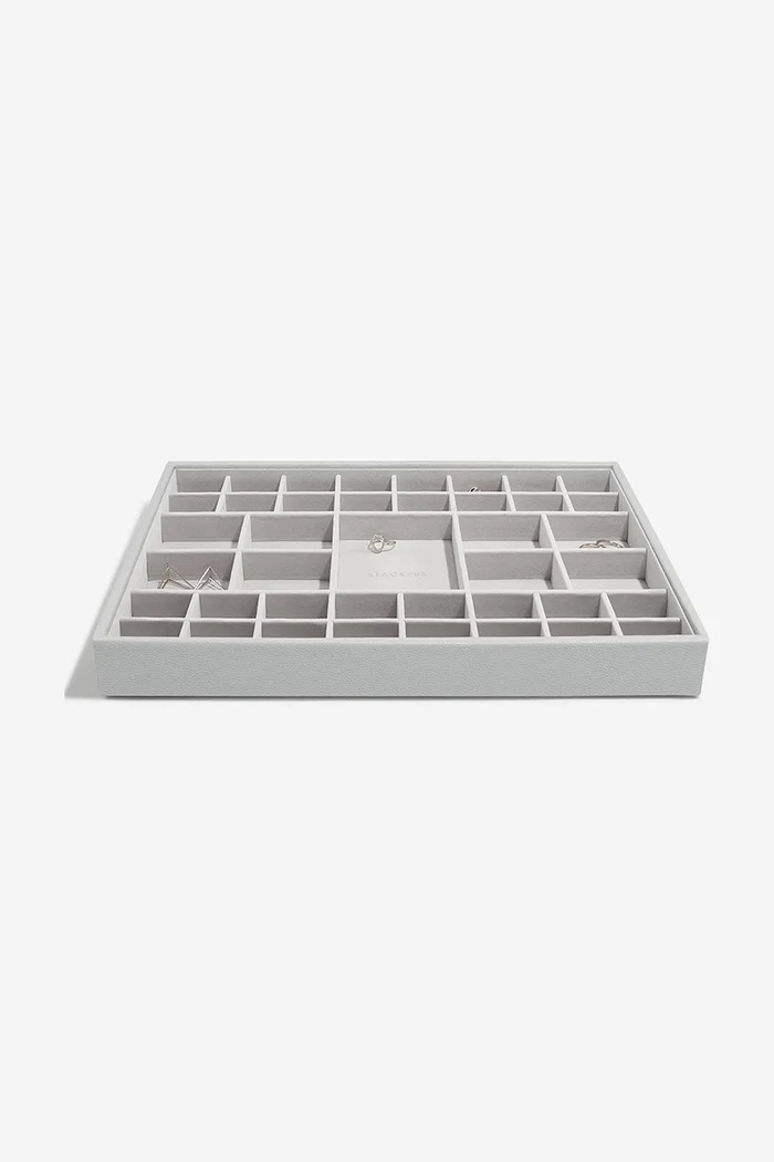 Living și dormitor Stackers cutie de bijuterii 74508 gri