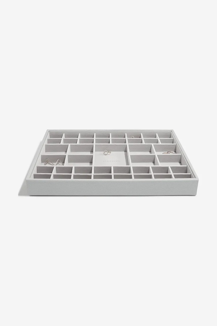 Living și dormitor Stackers cutie de bijuterii 74508 gri