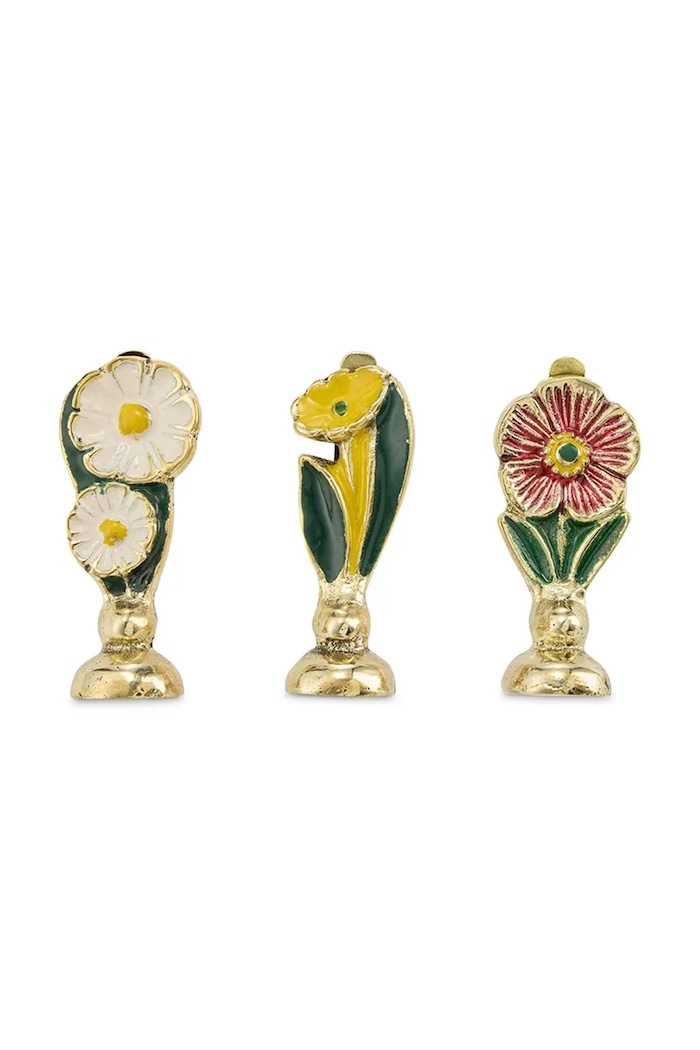 Θήκες για ευχετήριες κάρτες Doing Goods Posy Card 6 x 2,7 x 2 cm 3-pack κίτρινο 1.10.40.044.923.2