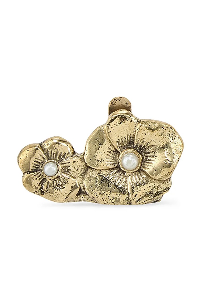 Θήκη για ευχετήρια κάρτα Doing Goods Zoey Flower 5 x 3 x 2 cm κίτρινο 1.10.40.045.923.2