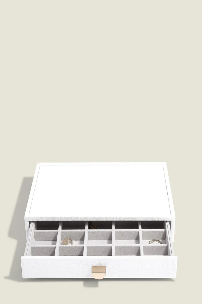 Cutie de bijuterii Stackers 75891 alb