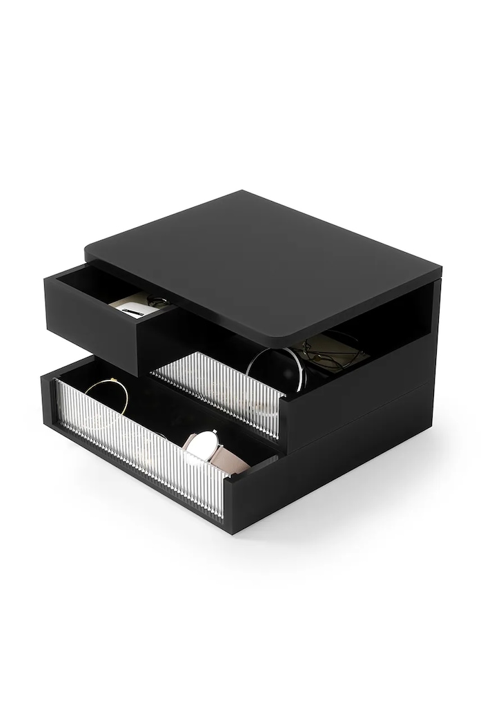 Umbra κουτί κοσμημάτων για αποθήκευση 24 x 24 x 15 cm μαύρο 1023443.040