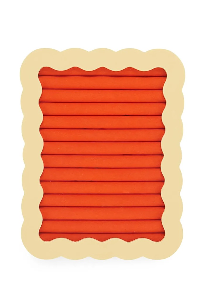 Balvi Organizer na biżuterię drewniany 20 x 15 cm 28275. pomarańczowy AA00