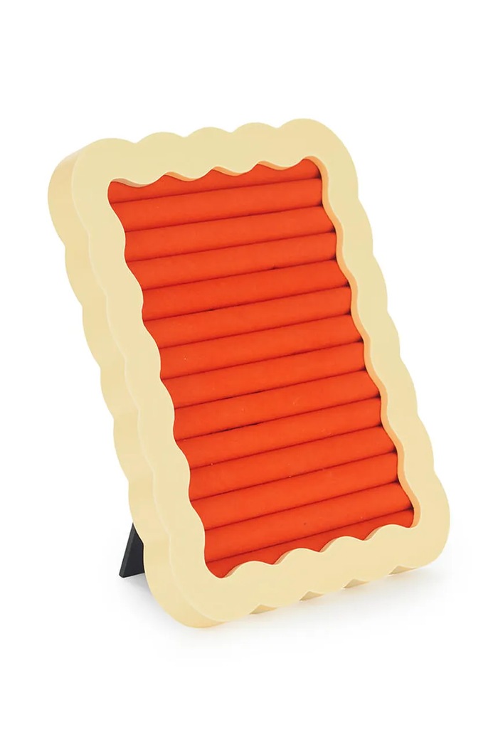 Salon i sypialnia Balvi Organizer na biżuterię drewniany 20 x 15 cm 28275. pomarańczowy