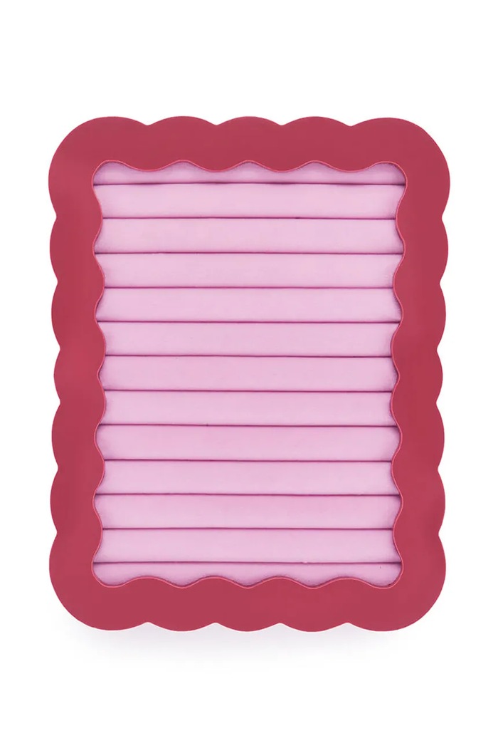 Balvi Organizer na biżuterię drewniany 20 x 15 cm 28276 różowy AA00