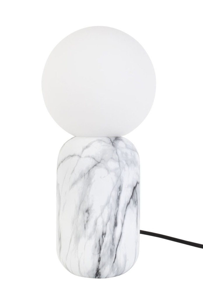 Leitmotiv Stolná lampa biela LM1959WH