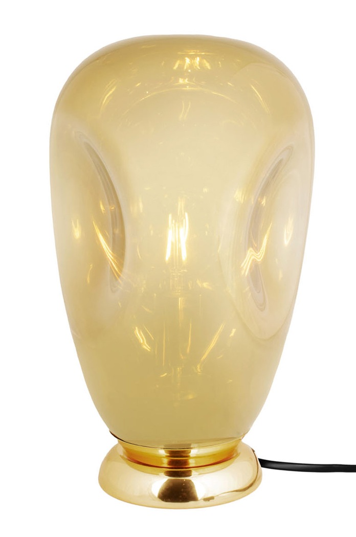 Stolní lampa Leitmotiv žlutá LM2012GD
