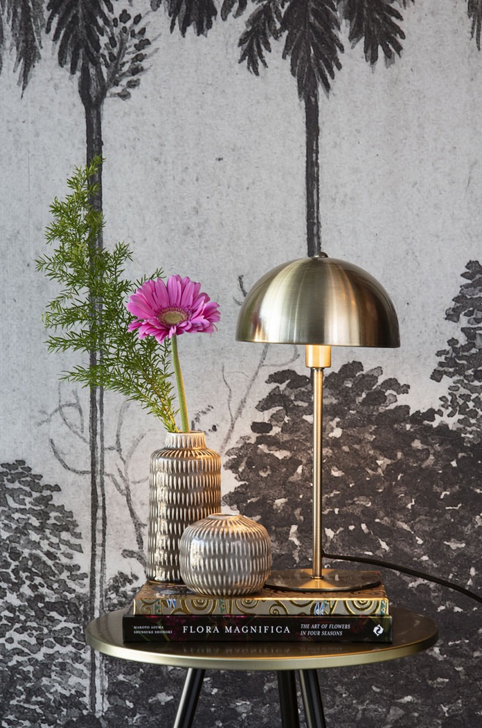 Dnevni boravak i spavaća soba Leitmotiv Stolna lampa LM1883GD zlatna