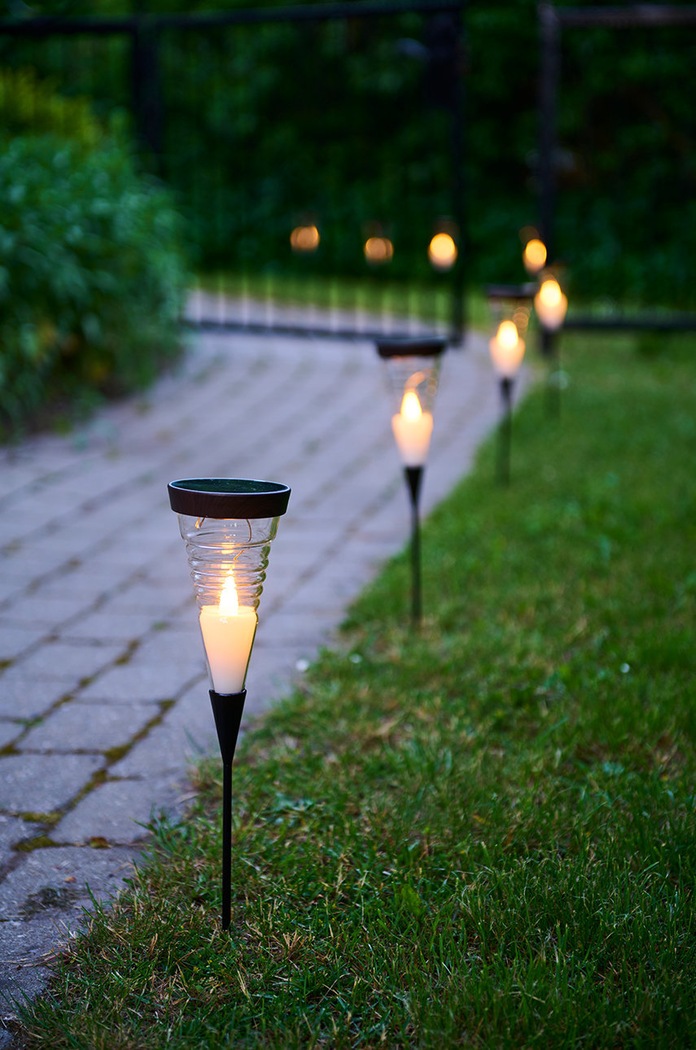 Solární LED lucerna Sirius Aston hnědá 38266
