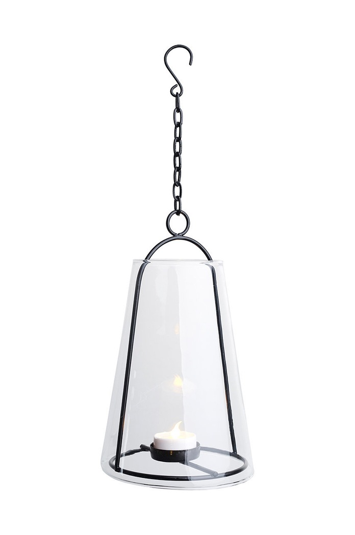 Sirius latarnia LED Albert 23 cm czarny 39150