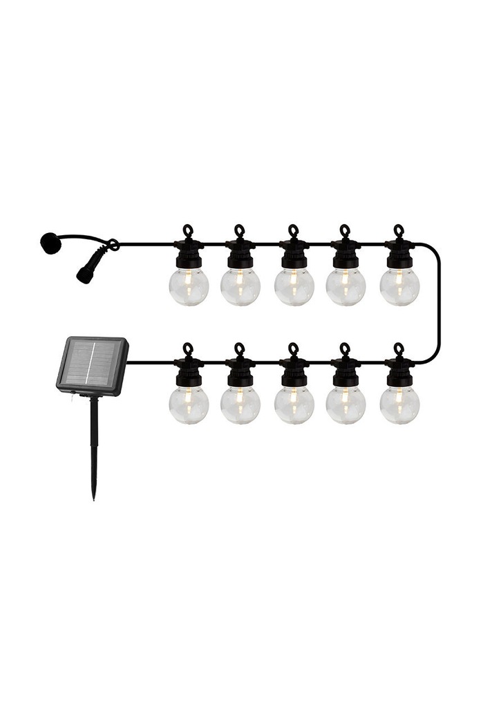 Sirius girlanda solarna LED Lucas Solar Start set. 10 LED 3 m czarny 69601
