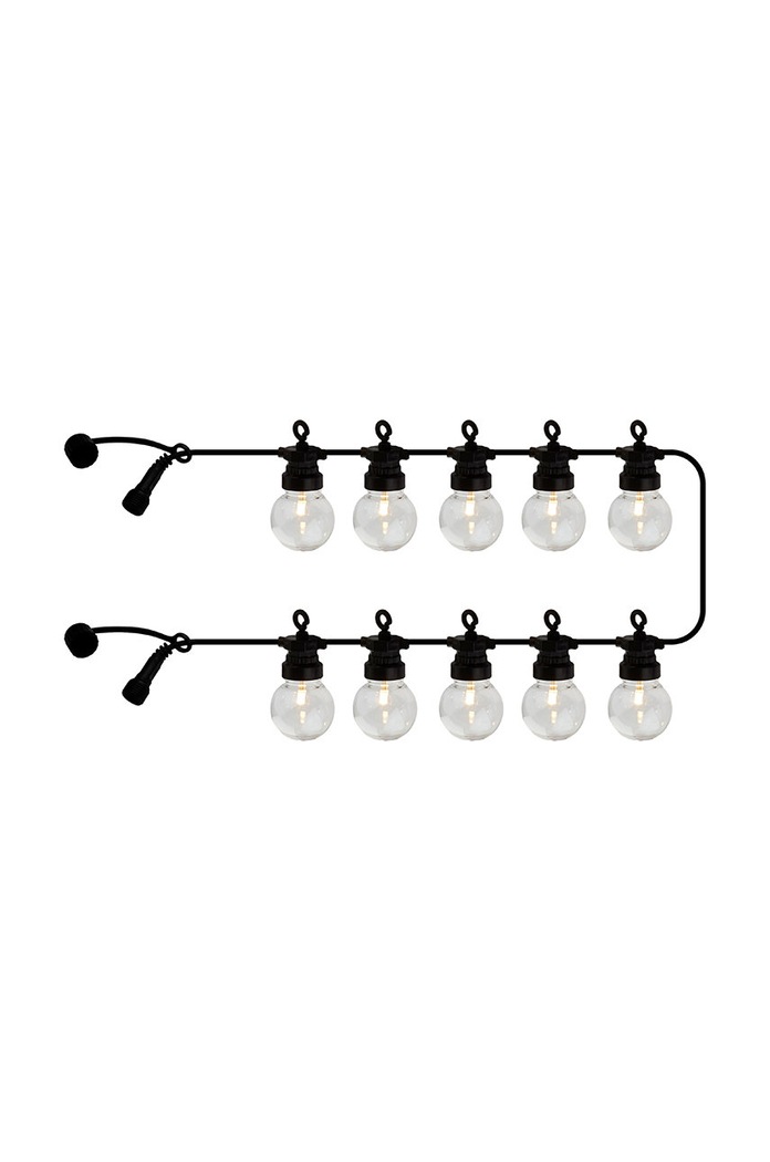 Sirius Girlanda LED Lucas Suppl. set, 10 LED 3 m czarny 69605