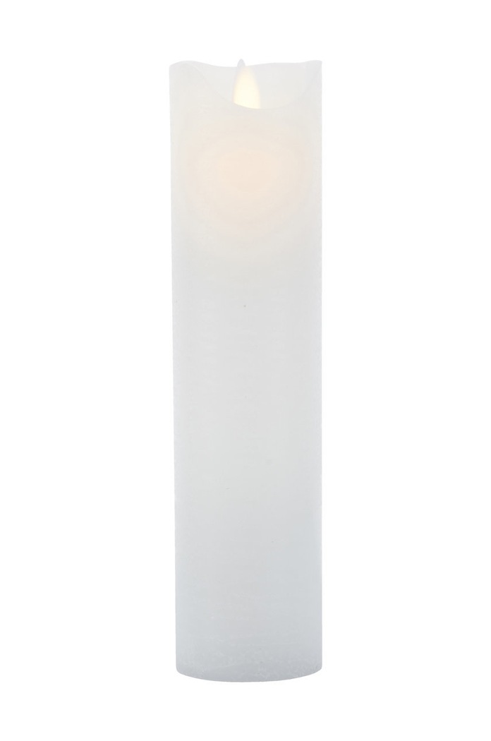 LED svíčka Sirius Sara 25 cm bílá 80074