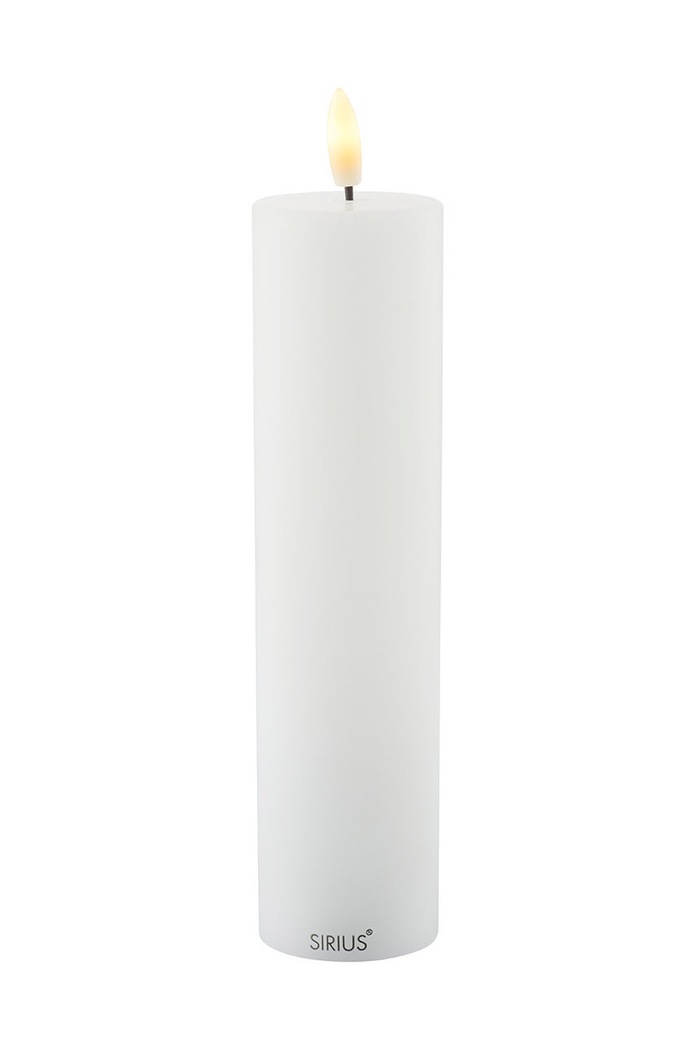 Sirius LED sviečka Sille Rechargeable 20 cm biela 80611