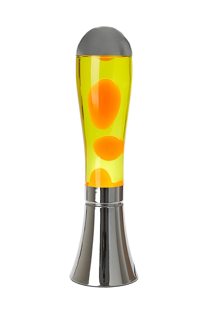 Balvi Stolná lampa Lava žltá 27533
