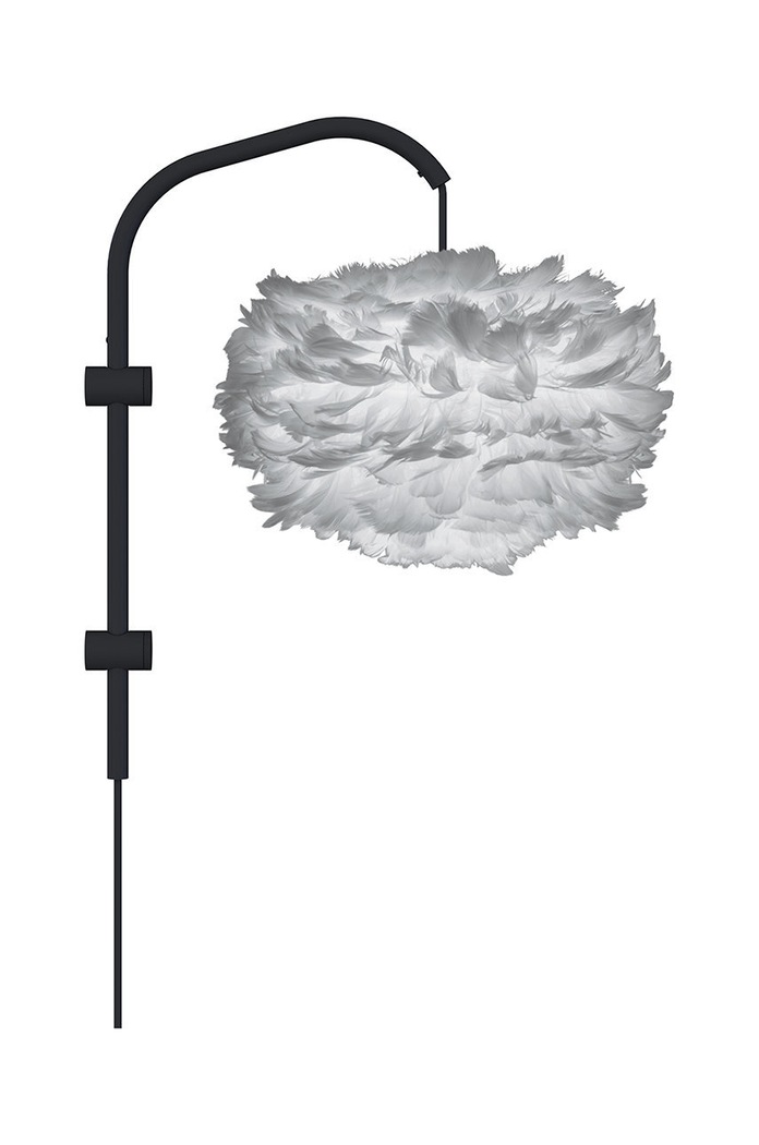 Salon i sypialnia Umage podstawa do lampy ściennej Willow Mini Wall Hanger 4151.Umage czarny