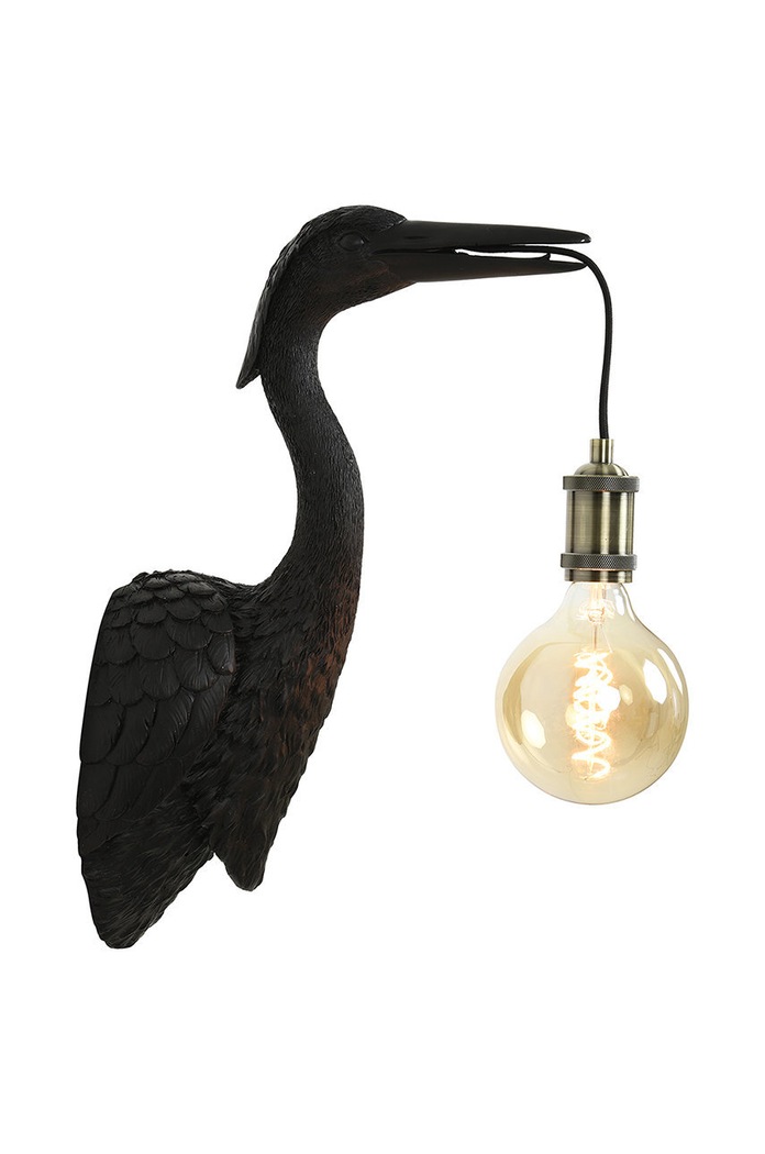 Light & Living lampa ścienna 3122612 czarny