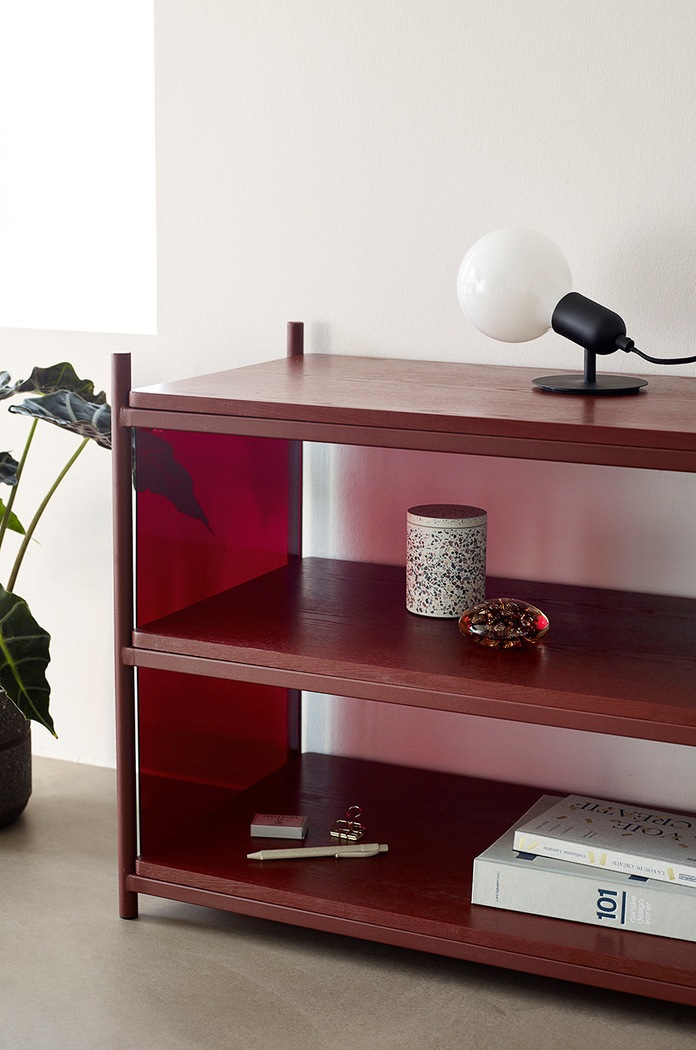 Hübsch lampa stołowa Audio 990806 czarny AA00