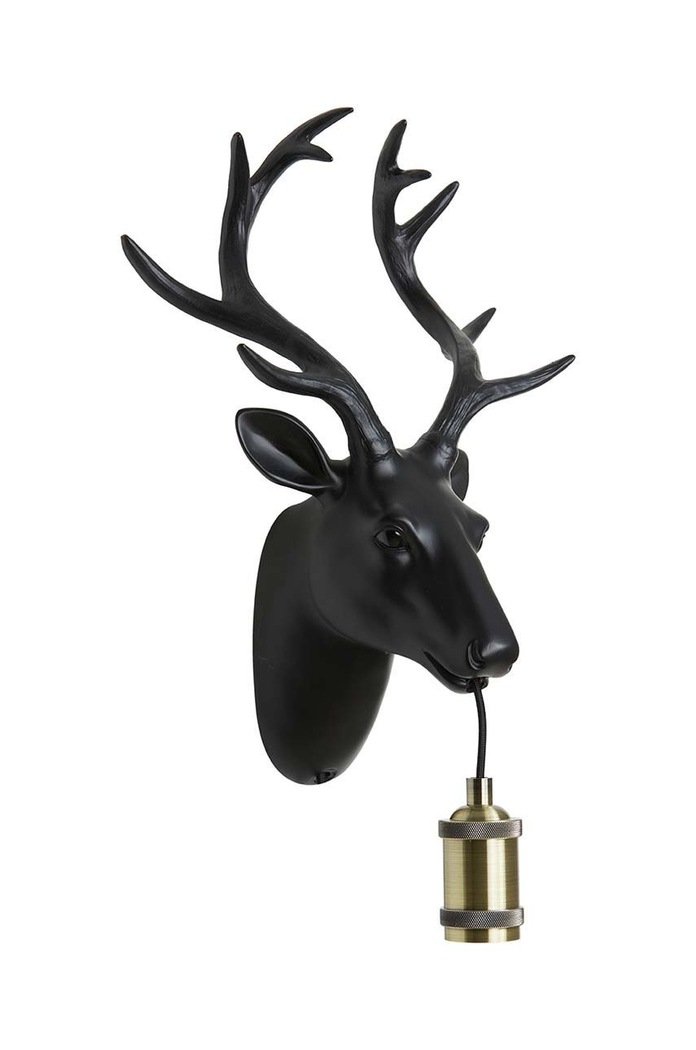 Light & Living Light & Living lampa ścienna 3123912 czarny AA00