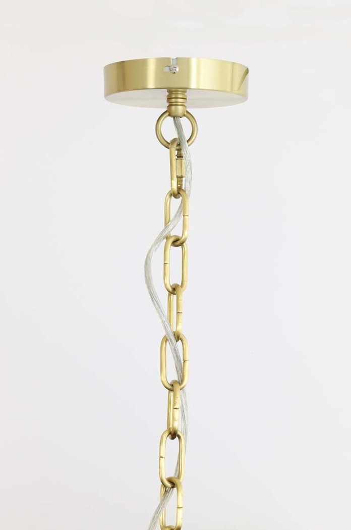 Závěsná lampa Light & Living žlutá 2945612
