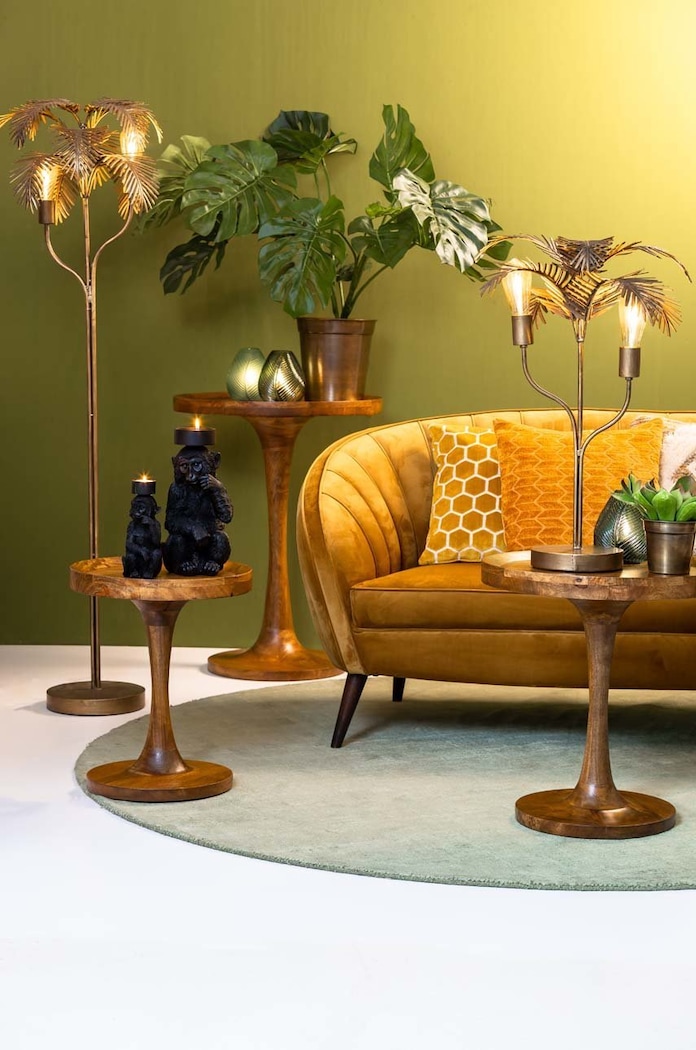 Stolna lampa Light & Living 1854123 smeđa