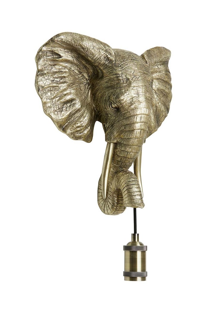 Light & Living lampă de perete galben 3123685