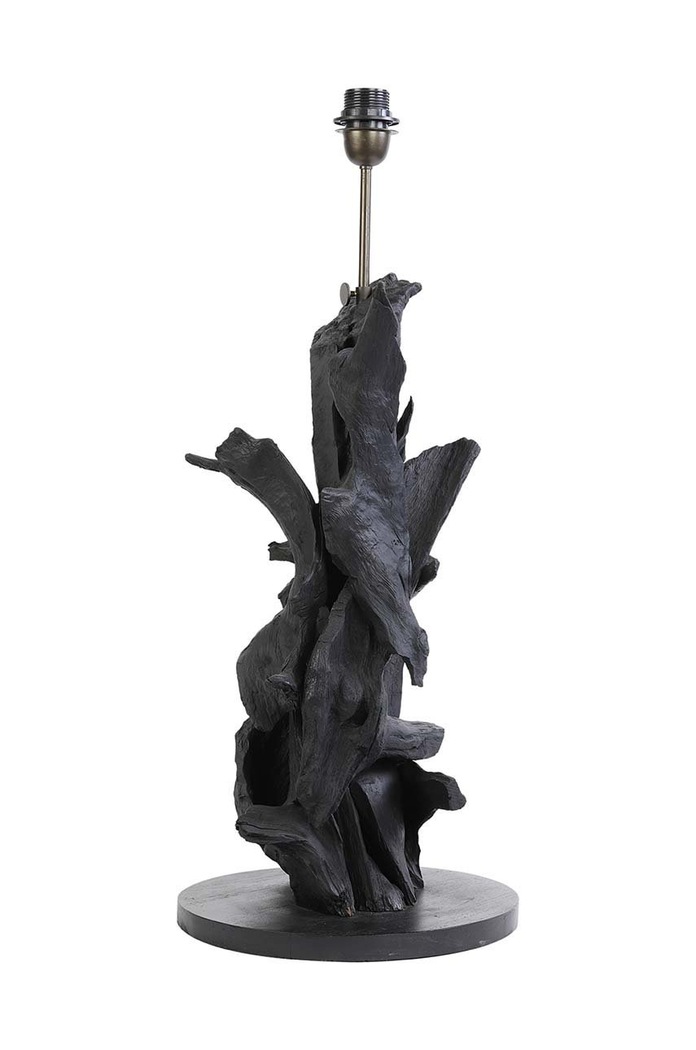 Light & Living bază pentru o lampă de masă negru 7034612