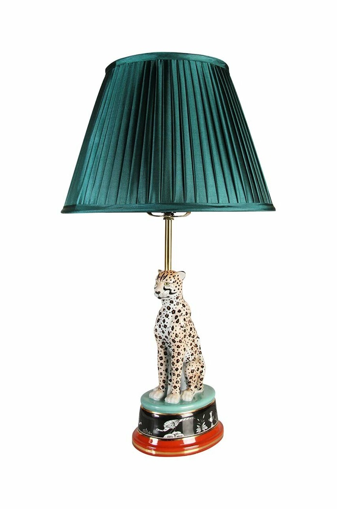 &k amsterdam Stolní lampa &k amsterdam Leopard vícebarevná 2740.05