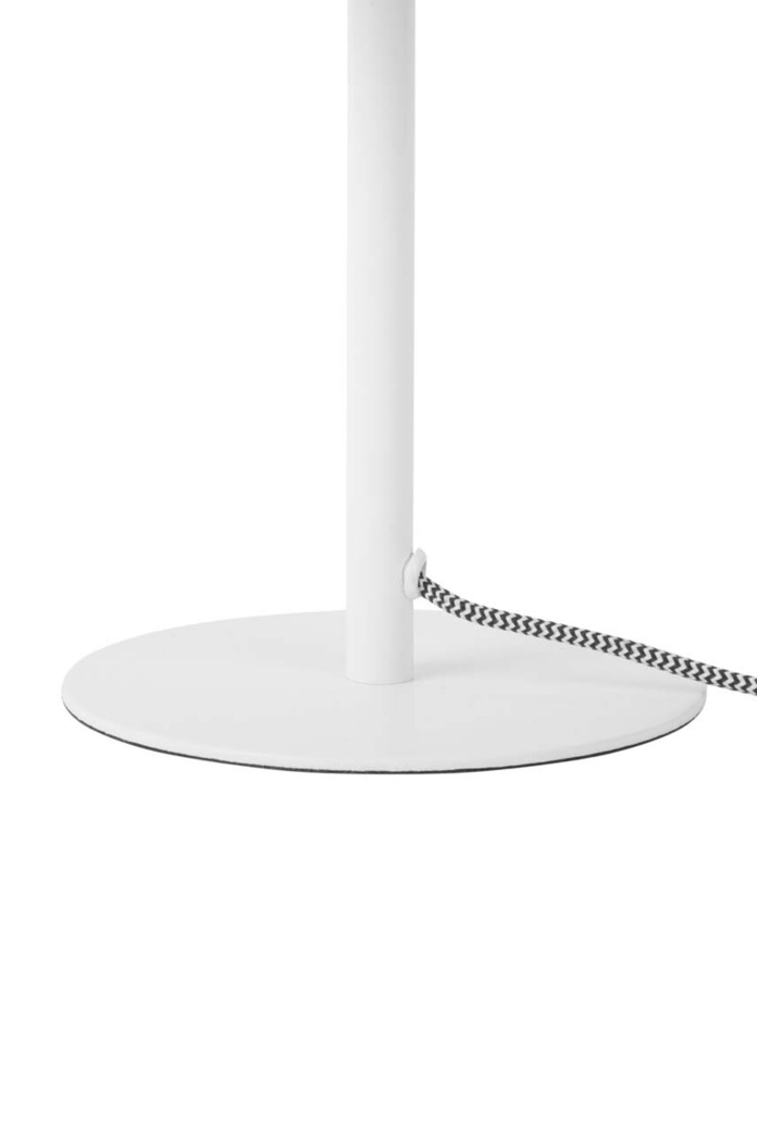Salon i sypialnia Leitmotiv lampa stołowa LM2078WH biały