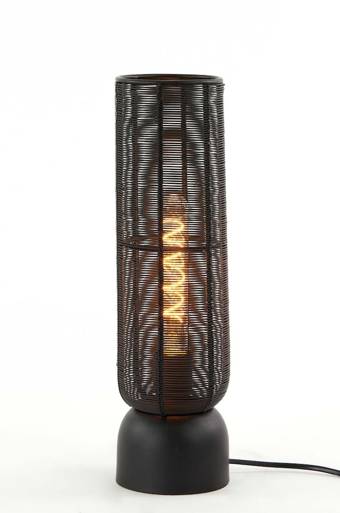 Light & Living veioza 1875212 negru