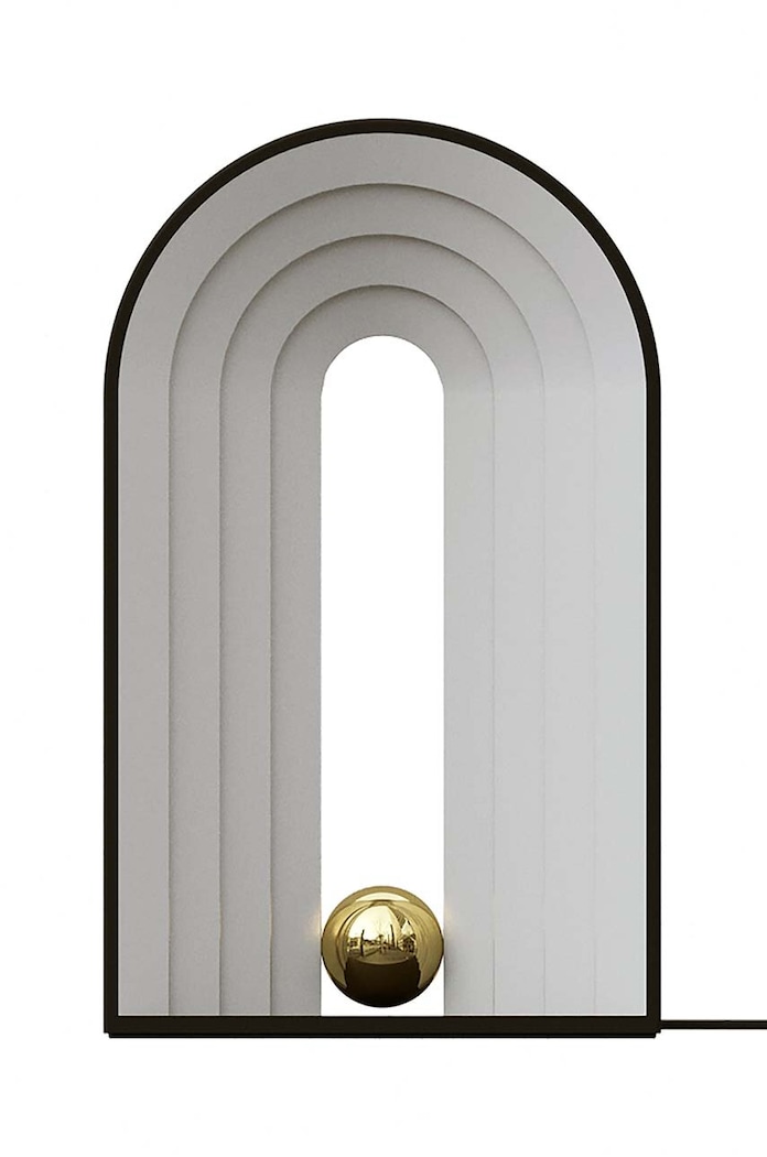AYTM lampa stołowa led Castellum czarny 505780002080