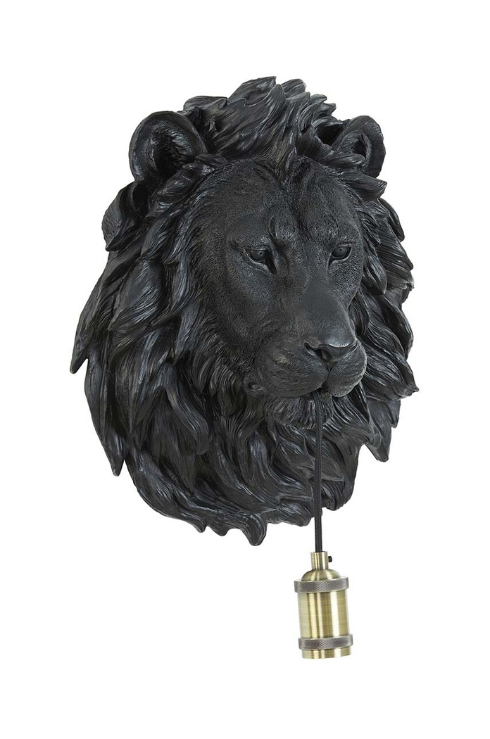Light & Living lampă de perete 3124812 negru AA00