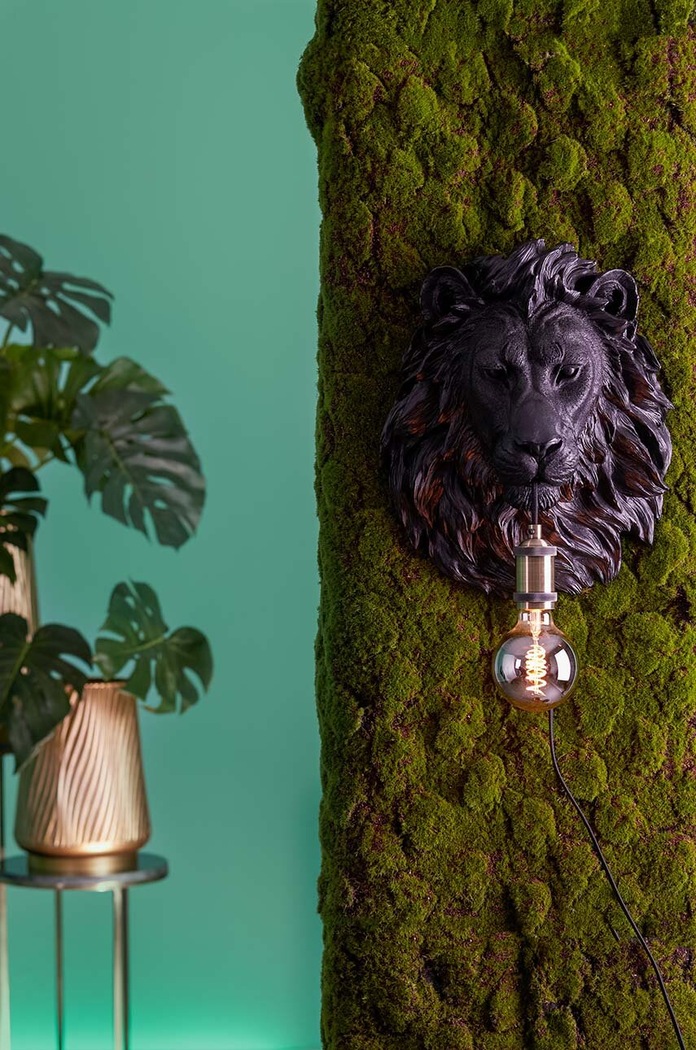 Light & Living lampă de perete 3124812 negru
