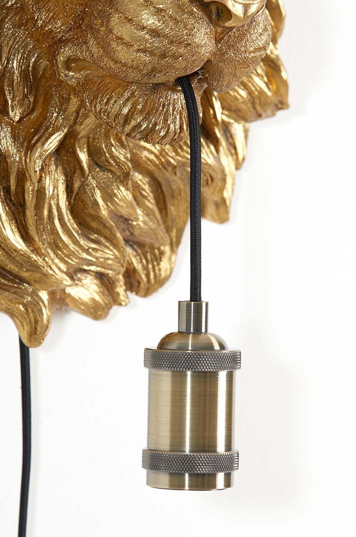 Nástěnná lampa Light & Living hnědá 3124818