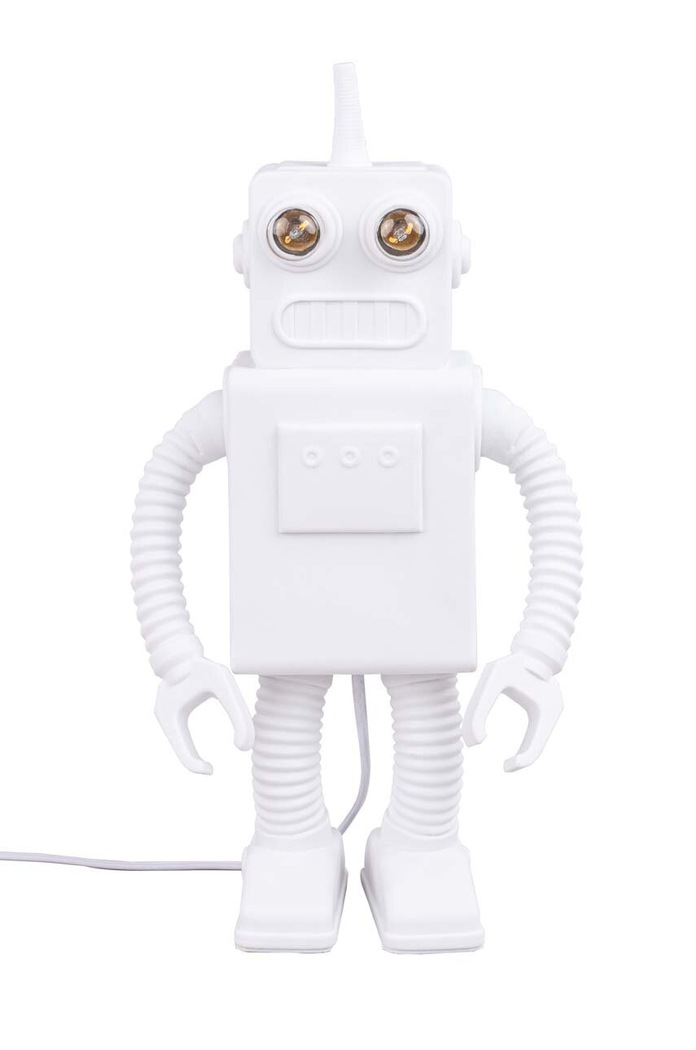 Seletti veioza Robot Lamp alb 14710