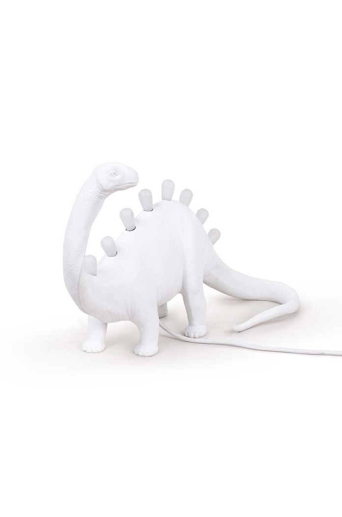Stolná lampa Seletti Jurassic Lamp Bronto 14762 biela AA00