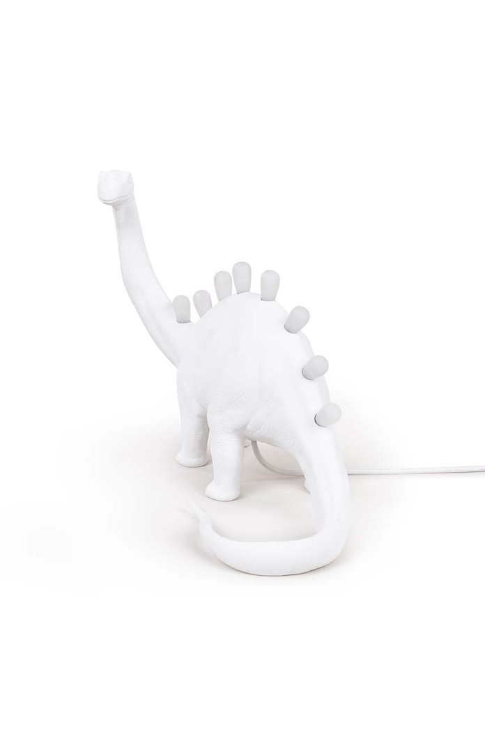 Obývacia izba a spálňa Stolná lampa Seletti Jurassic Lamp Bronto 14762 biela