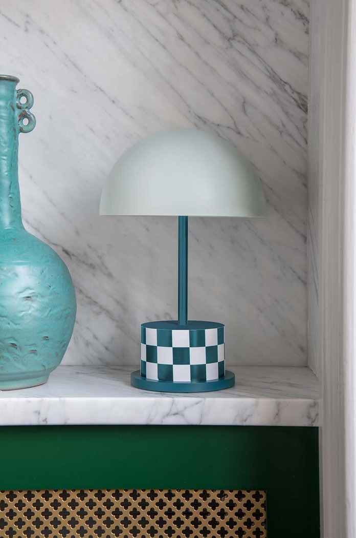 Obývacia izba a spálňa Stolná lampa Printworks Riviera PW00593 viacfarebná