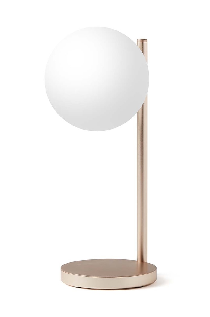 Lexon Lampa s bezdrátovou nabíječkou Lexon Bubble Lamp žlutá LH70D