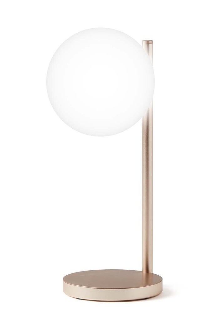 Obývací pokoj a ložnice Lexon Lampa s bezdrátovou nabíječkou Lexon Bubble Lamp LH70D žlutá