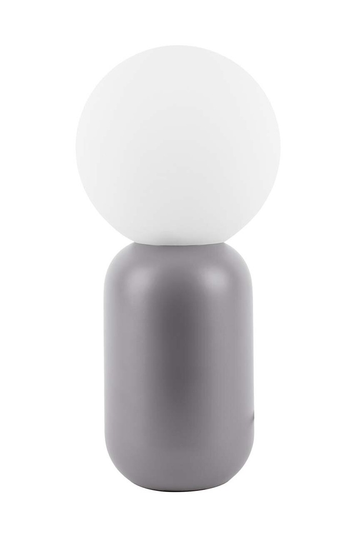 Stolna lampa Leitmotiv Gala siva LM1892GY