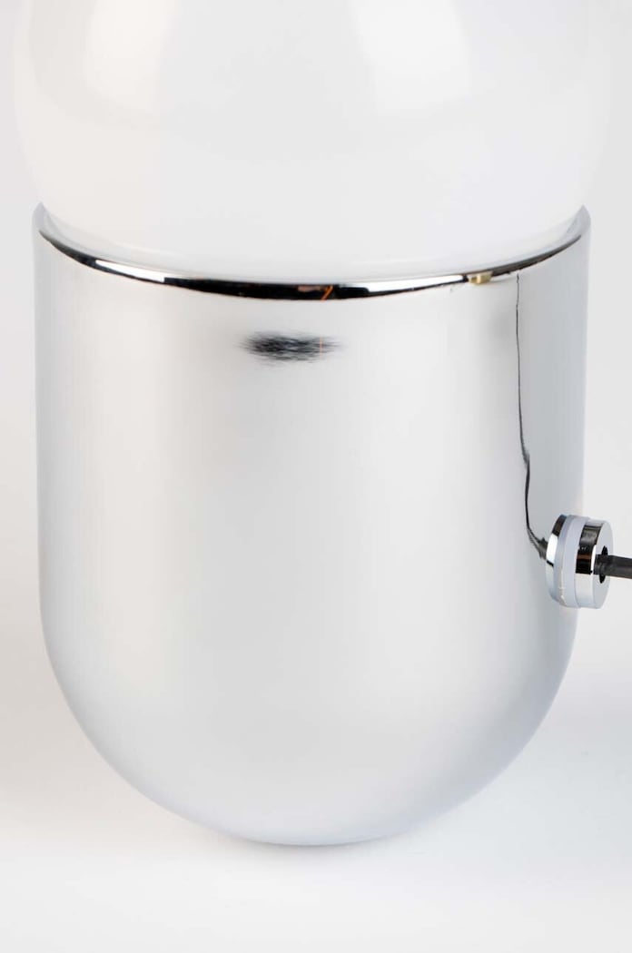 Obývacia izba a spálňa Stolná lampa Zuiver Gio 5200105 sivá